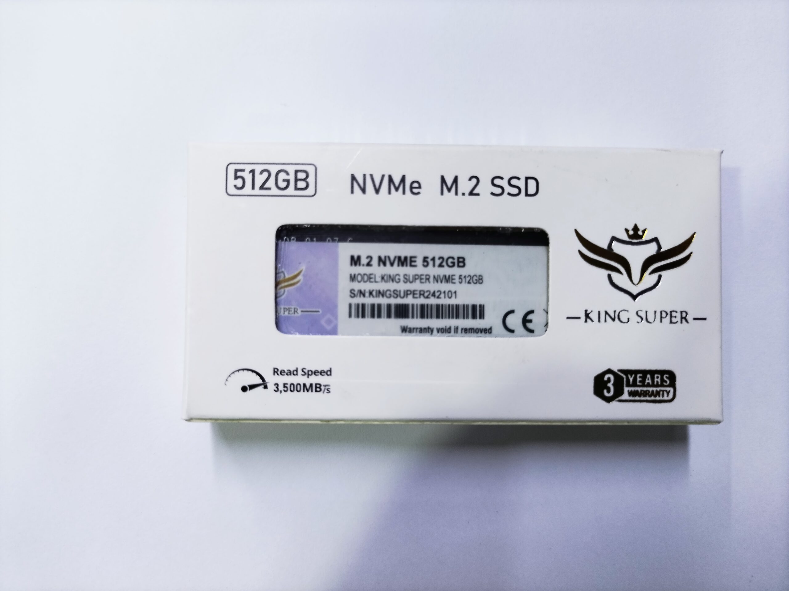 King Super 512GB M.2 NVMe SSD