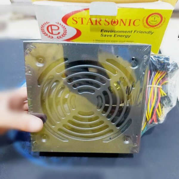 Star sonic Power Supply with Big Fan 500W ATX 12V