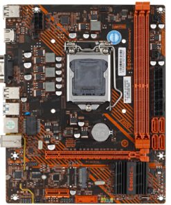 Alternative view of ESONIC H61DA1 DDR3 Motherboard