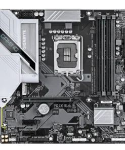 Alternative view of GIGABYTE B760M GAMING PLUS WIFI DDR4 Micro ATX Motherboard