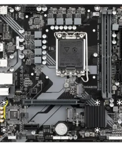 Alternative view of GIGABYTE B760M H DDR4 mATX Motherboard