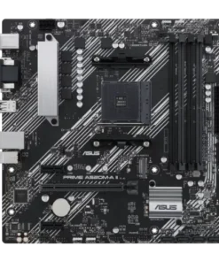 Alternative view of Asus PRIME A520M-A II AM4 micro ATX Motherboard