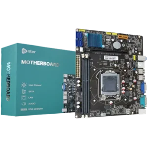 Enter intel E-H81 4th Gen nvme slot Micro-ATX Motherboard